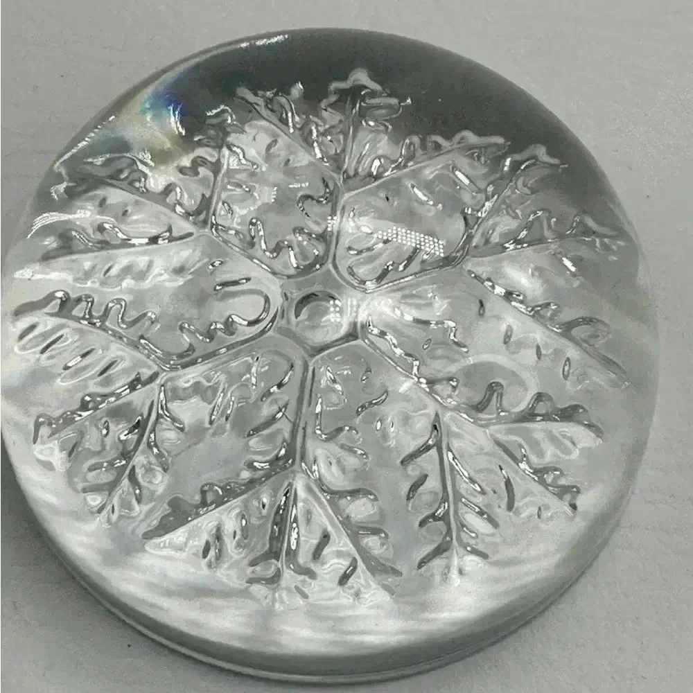 Vintage Avon Snowflake Paperweight
